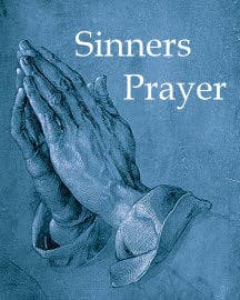 Cover Image for The Sinner's Prayer